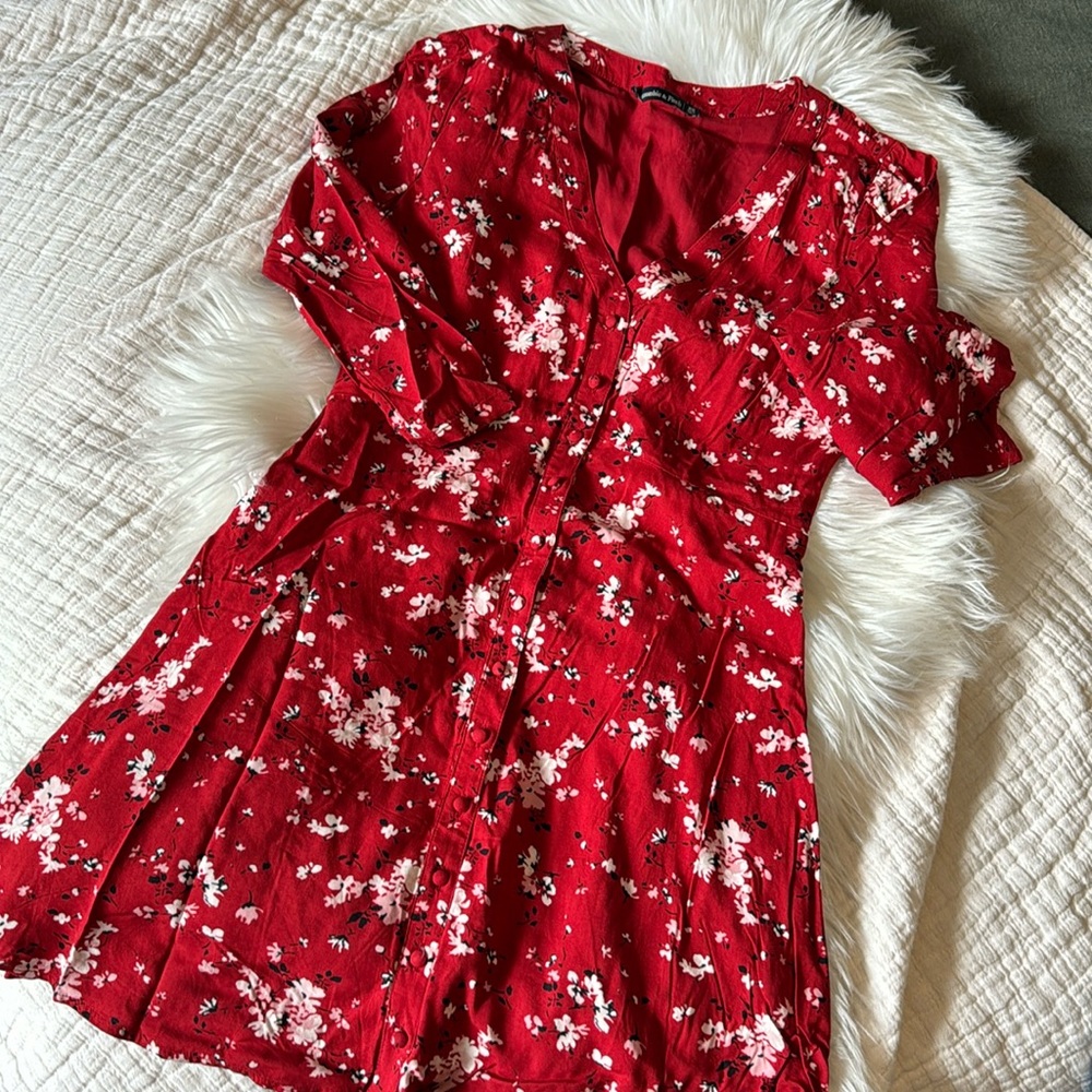 A B E R C R O M B I E & F I T C H Fit And Flare F… - image 1